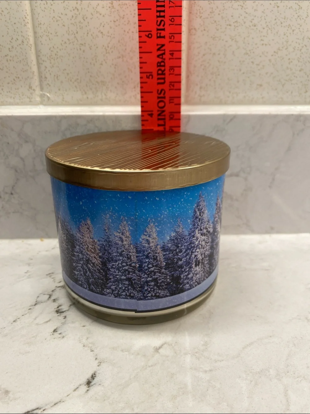 Bath & Body Works Winter 3-Wick Candle - Picture 7 of 8